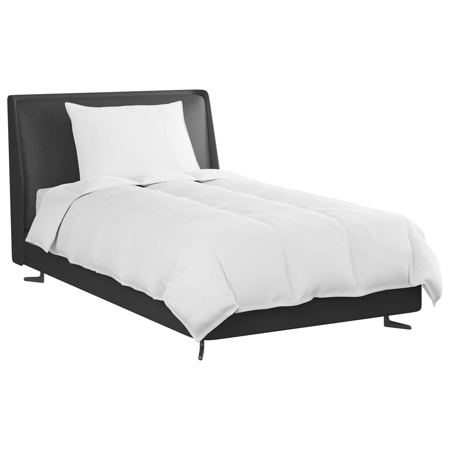 Winter Dekbed met kussen 2 pcs Wit Donsveertjes is nu te koop bij PeponiXL, paradijselijk wonen!