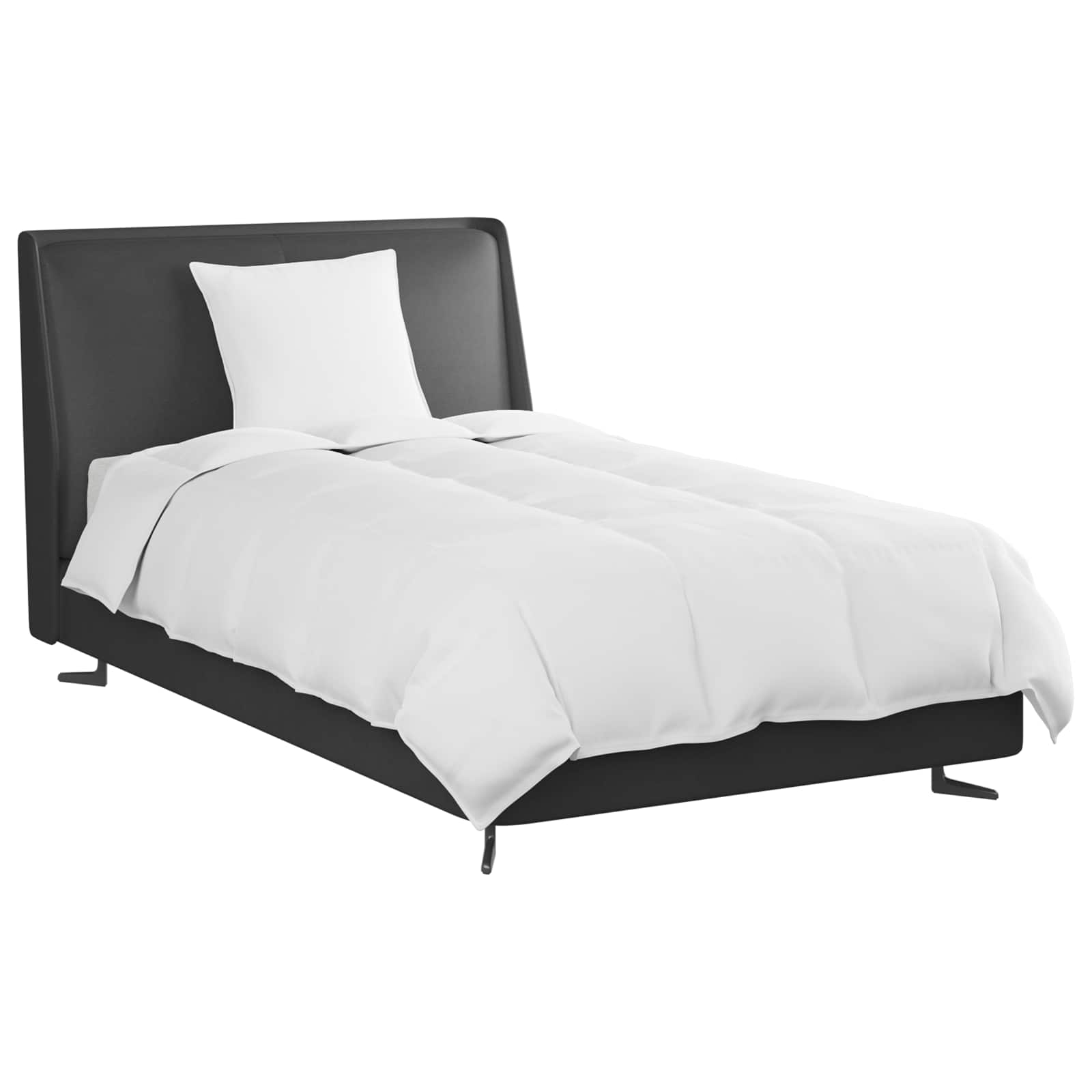 Winter Dekbed met kussen 2 pcs Wit Donsveertjes is nu te koop bij PeponiXL, paradijselijk wonen!