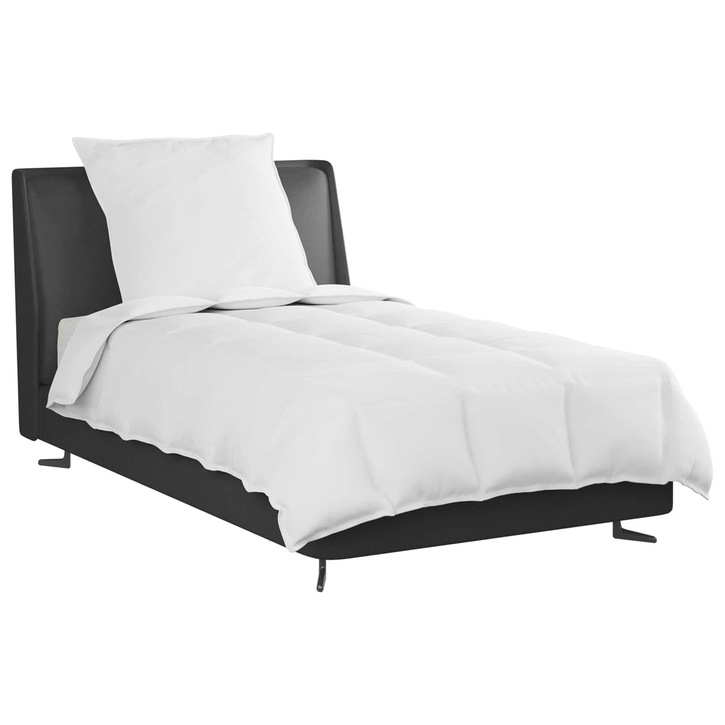 2-in-1 Dekbed met kussen 2 pcs Wit Donsveertjes is nu te koop bij PeponiXL, paradijselijk wonen!