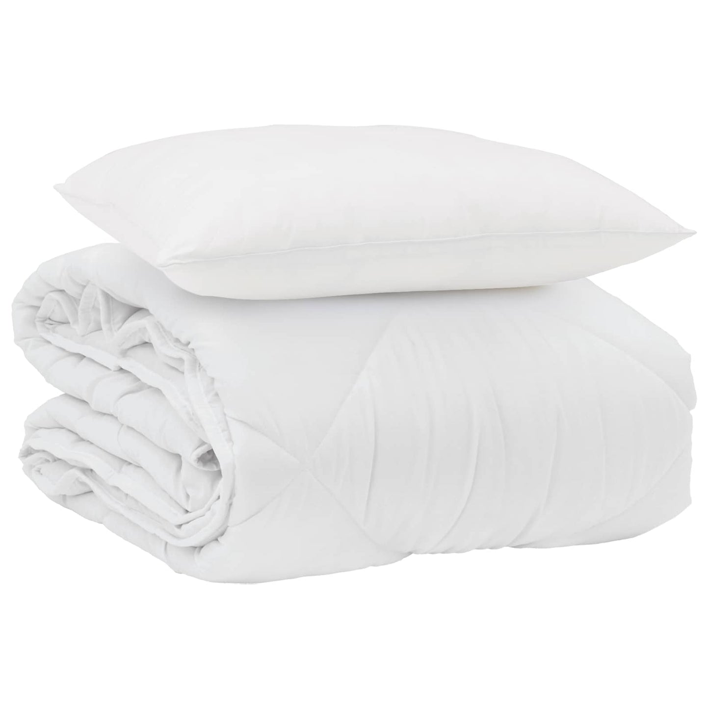Zomer Dekbed met kussen 2 pcs Wit Microvezel is nu te koop bij PeponiXL, paradijselijk wonen!