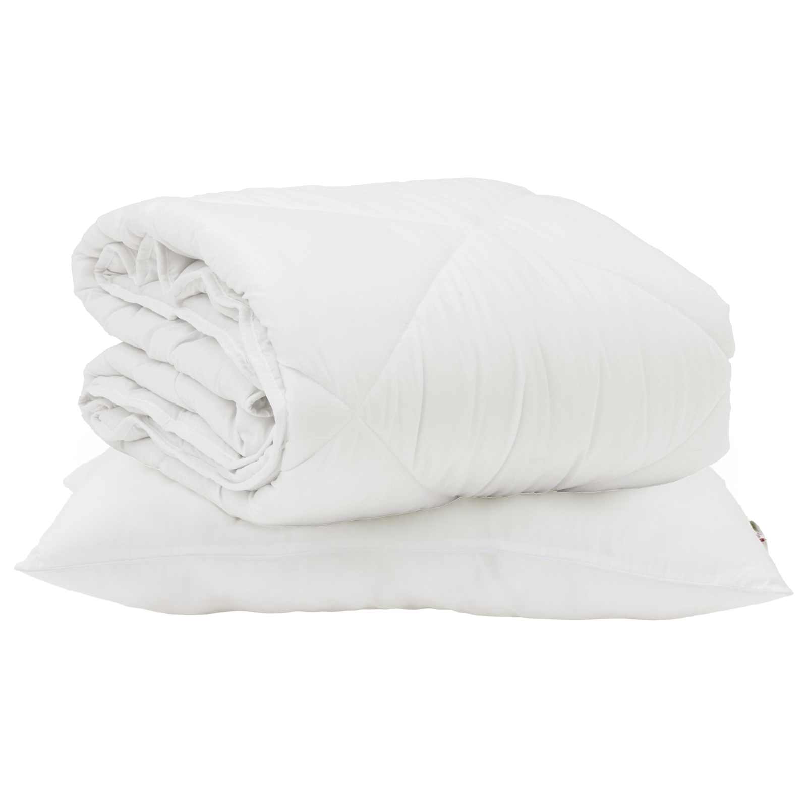 Zomer Dekbed met kussen 2 pcs Wit Microvezel is nu te koop bij PeponiXL, paradijselijk wonen!
