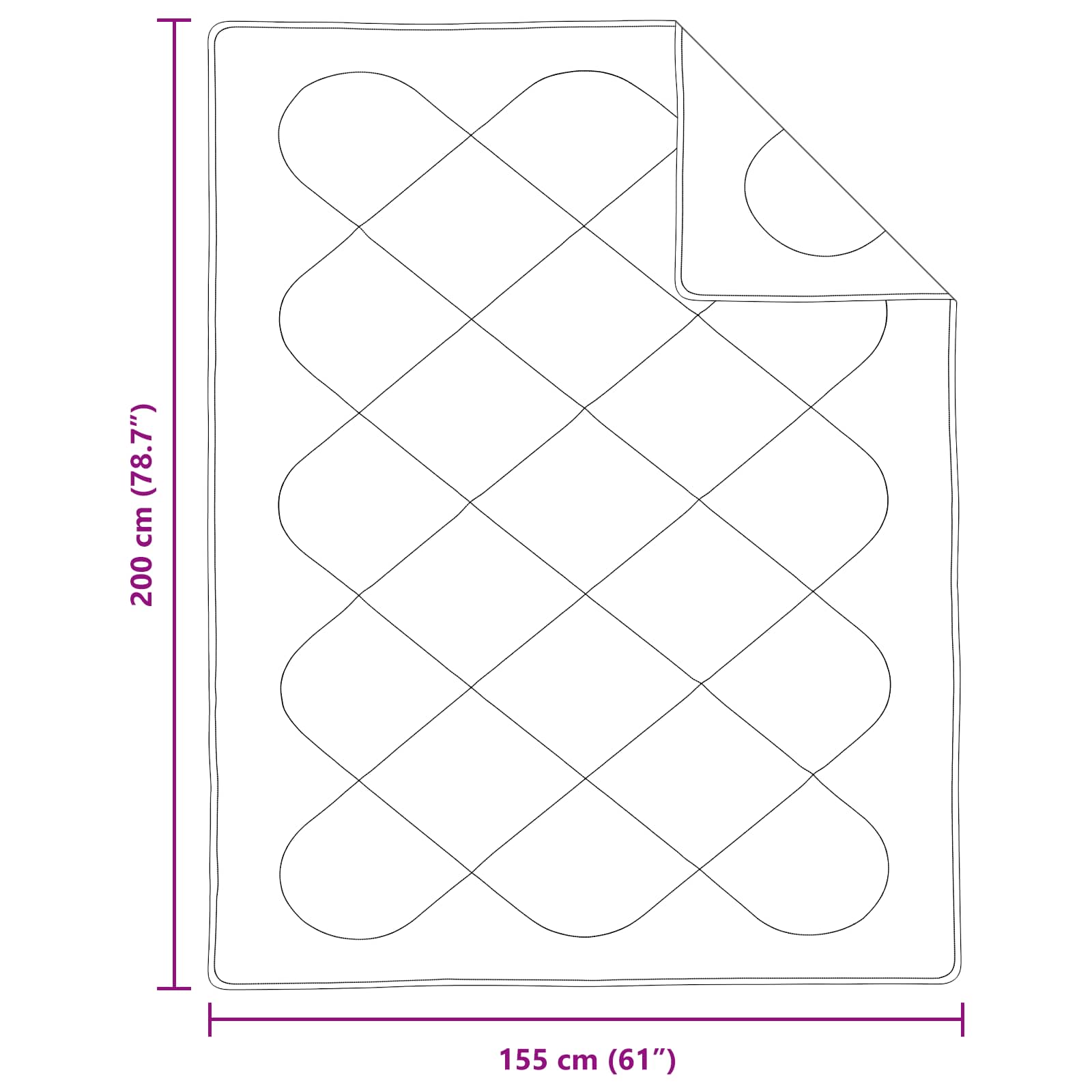 Zomer Dekbed met kussen 2 pcs Wit Microvezel is nu te koop bij PeponiXL, paradijselijk wonen!