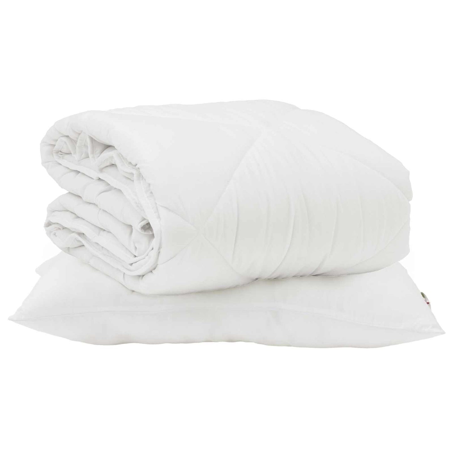 Zomer Dekbed met kussen 2 pcs Wit Microvezel is nu te koop bij PeponiXL, paradijselijk wonen!