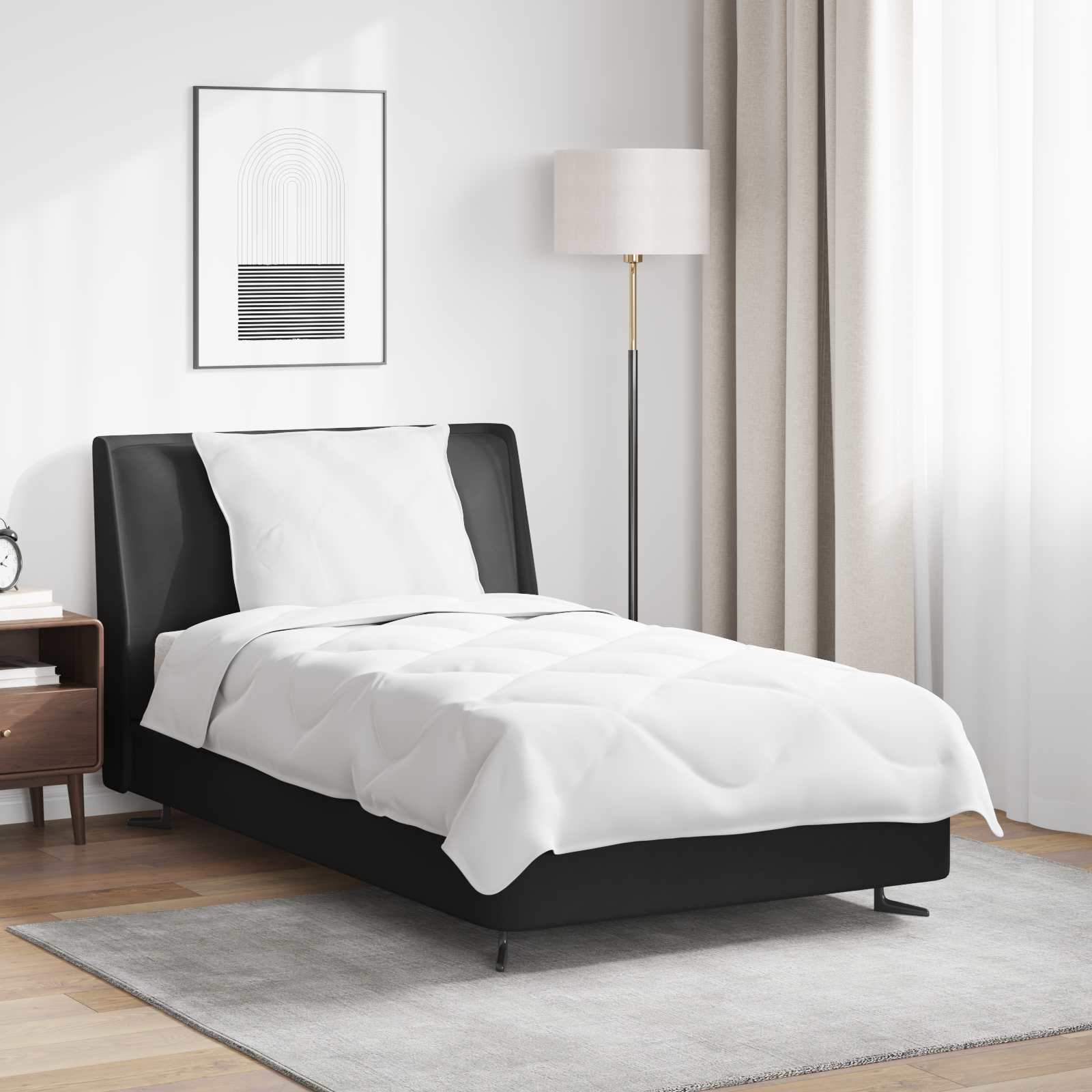 Zomer Dekbed met kussen 2 pcs Wit Microvezel is nu te koop bij PeponiXL, paradijselijk wonen!