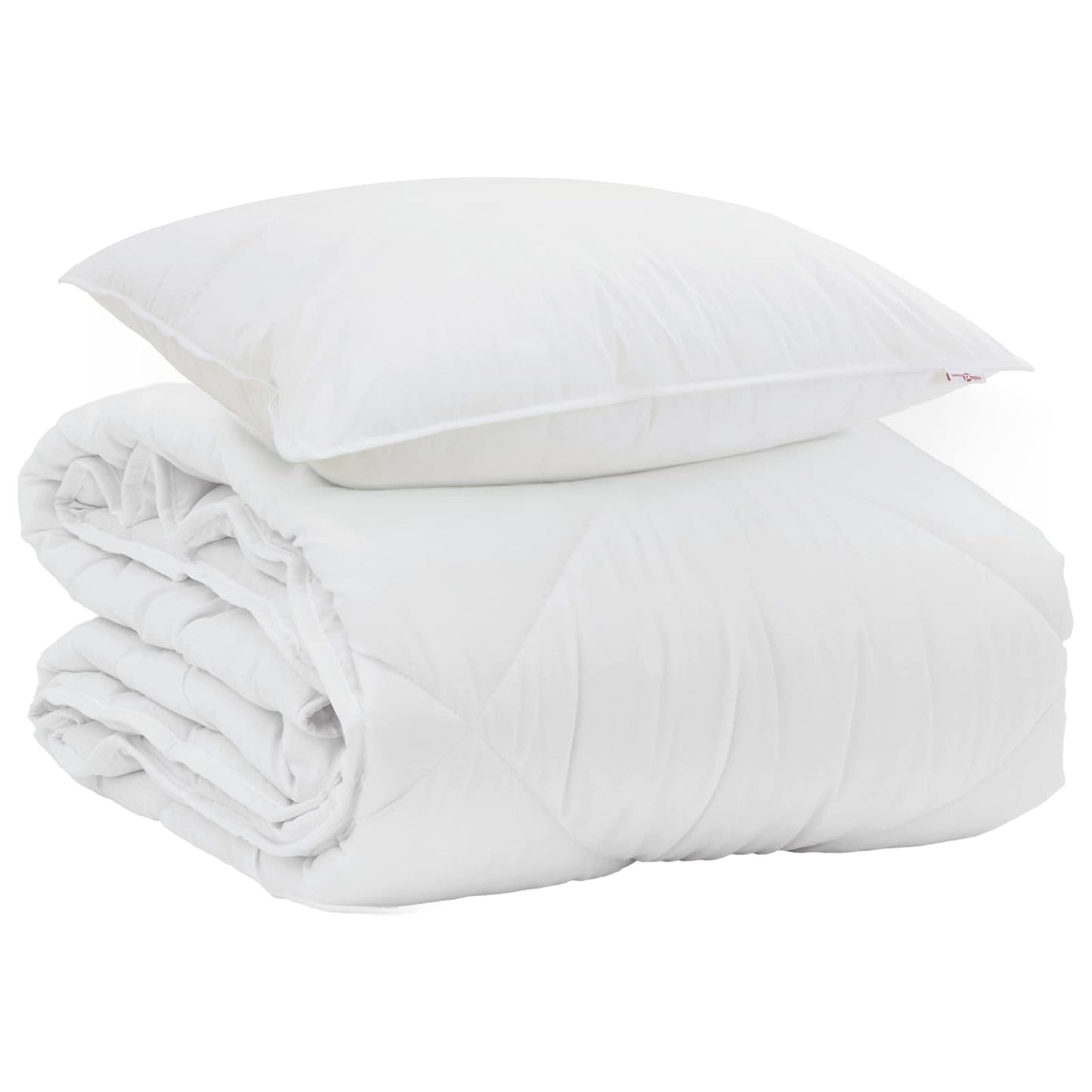 Zomer Dekbed met kussen 2 pcs Wit Microvezel is nu te koop bij PeponiXL, paradijselijk wonen!
