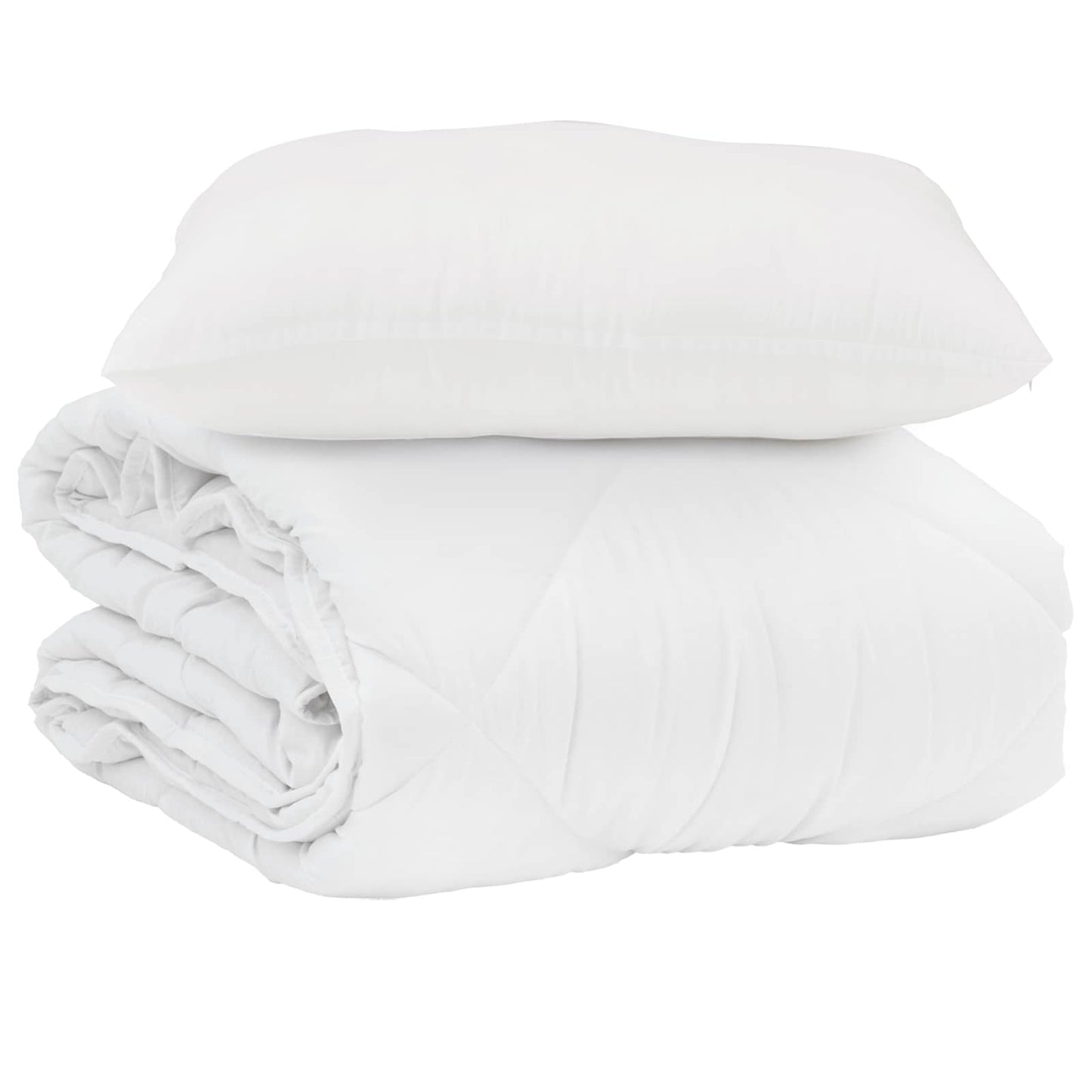 Zomer Dekbed met kussen 2 pcs Wit Microvezel is nu te koop bij PeponiXL, paradijselijk wonen!