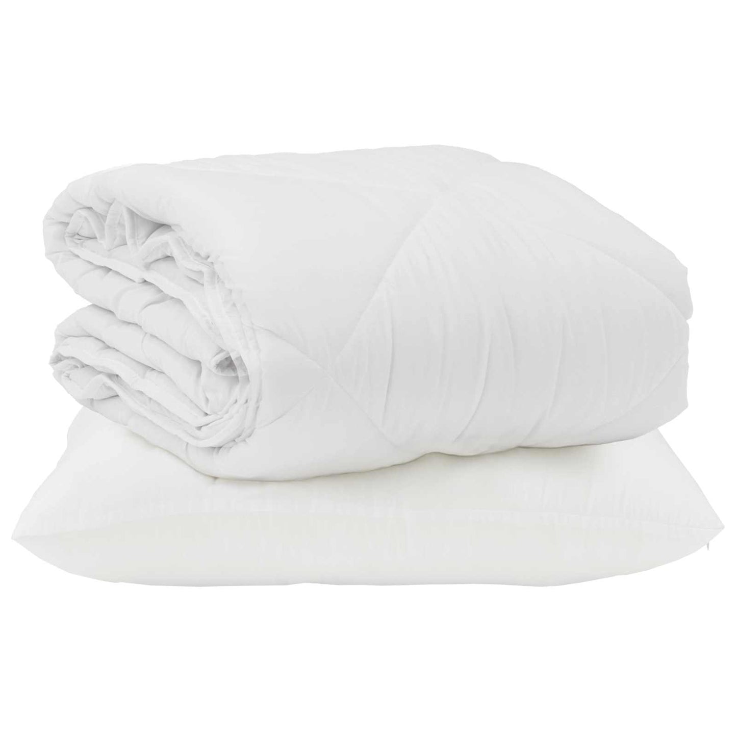 Zomer Dekbed met kussen 2 pcs Wit Microvezel is nu te koop bij PeponiXL, paradijselijk wonen!
