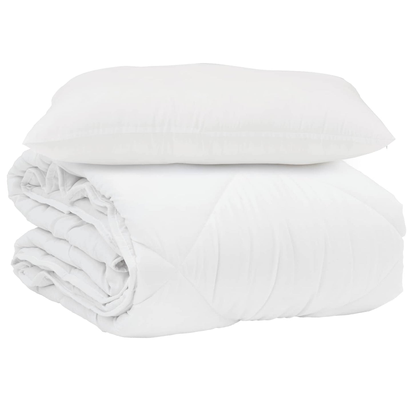 Zomer Dekbed met kussen 2 pcs Wit Microvezel is nu te koop bij PeponiXL, paradijselijk wonen!