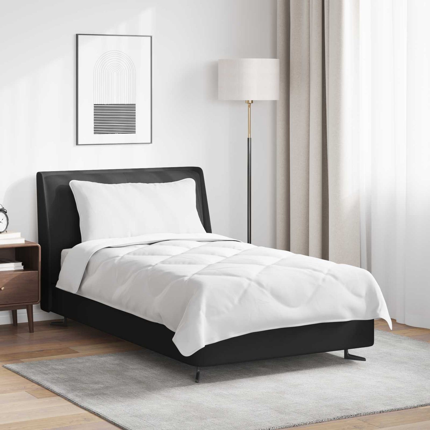 Het Duvet voor Elk Seizoen met kussen 2 pcs Wit Microvezel is nu te koop bij PeponiXL, paradijselijk wonen!
