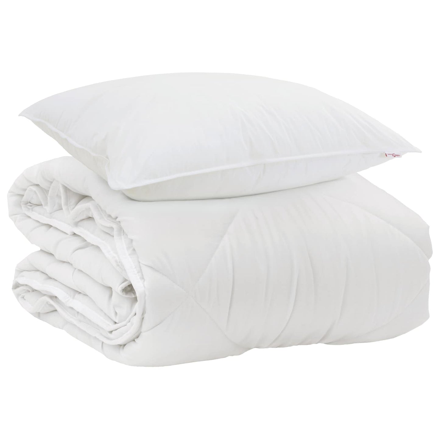 Het Duvet voor Elk Seizoen met kussen 2 pcs Wit Microvezel is nu te koop bij PeponiXL, paradijselijk wonen!