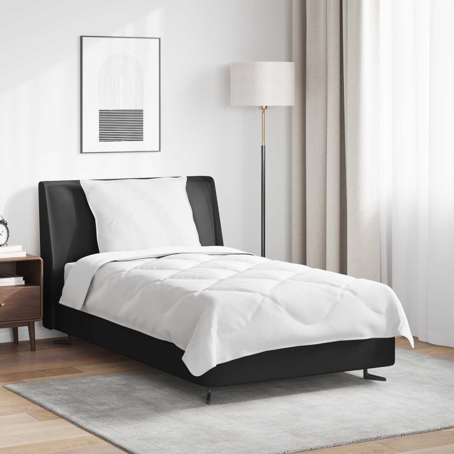 Het Duvet voor Elk Seizoen met kussen 2 pcs Wit Microvezel is nu te koop bij PeponiXL, paradijselijk wonen!