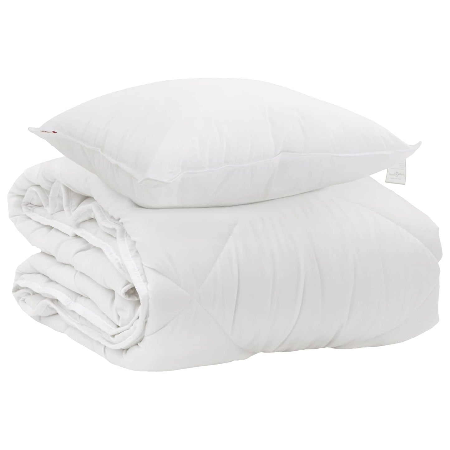 Het Duvet voor Elk Seizoen met kussen 2 pcs Wit Microvezel is nu te koop bij PeponiXL, paradijselijk wonen!