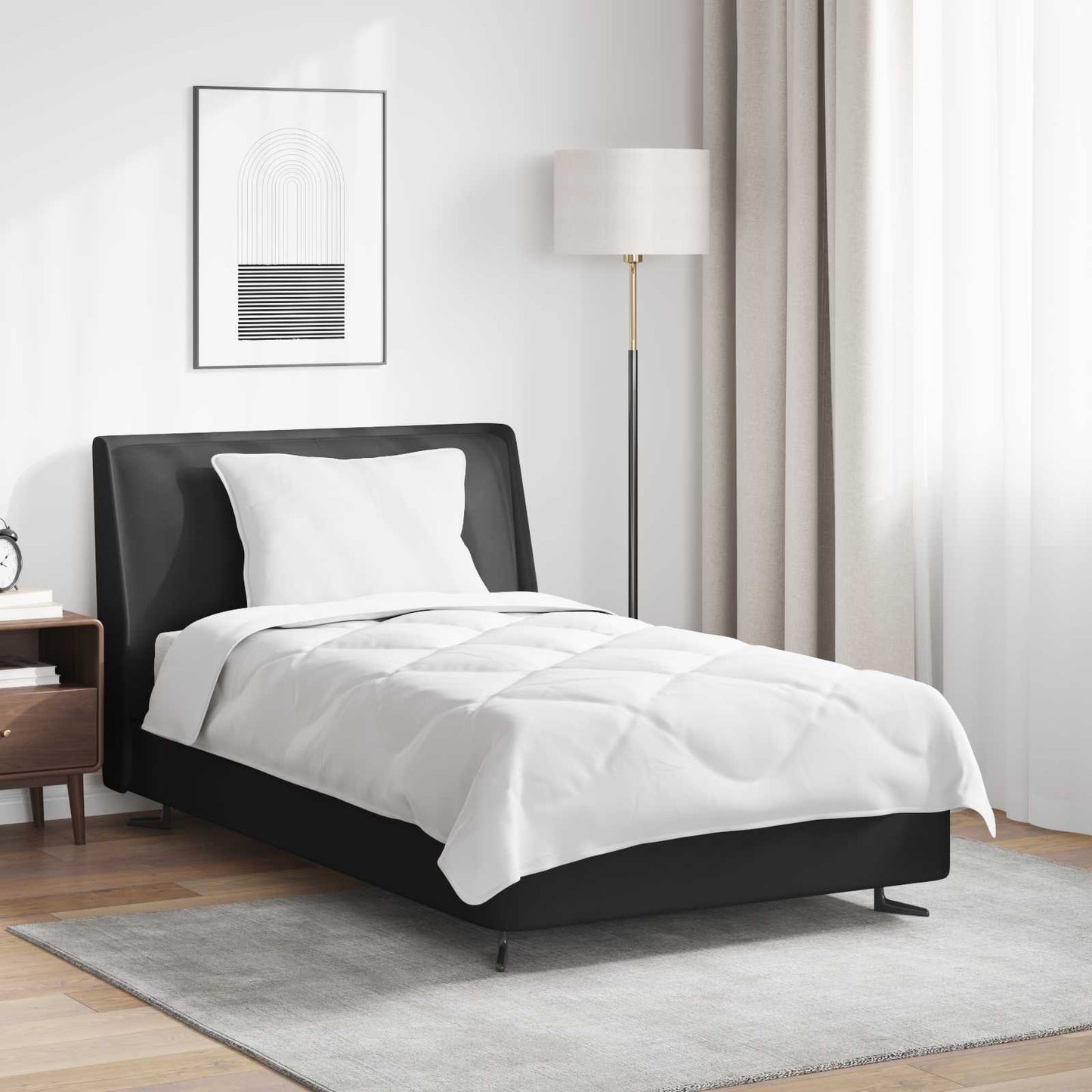 Dekbed met kussen 2 pcs Wit Microvezel is nu te koop bij PeponiXL, paradijselijk wonen!