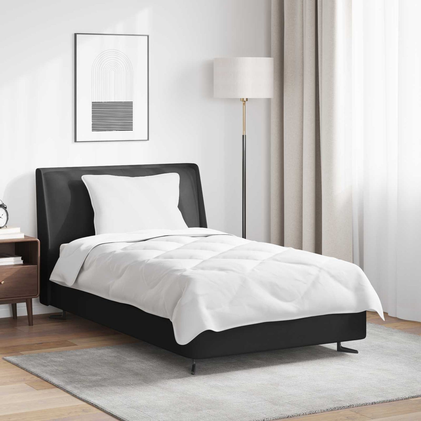 Dekbed met kussen 2 pcs Wit Microvezel is nu te koop bij PeponiXL, paradijselijk wonen!