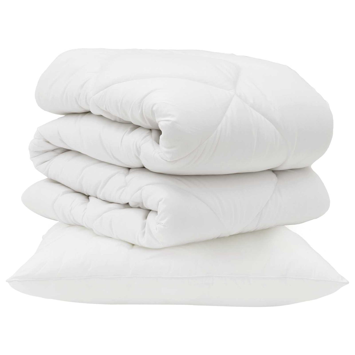 Dekbed met kussen 2 pcs Wit Microvezel is nu te koop bij PeponiXL, paradijselijk wonen!