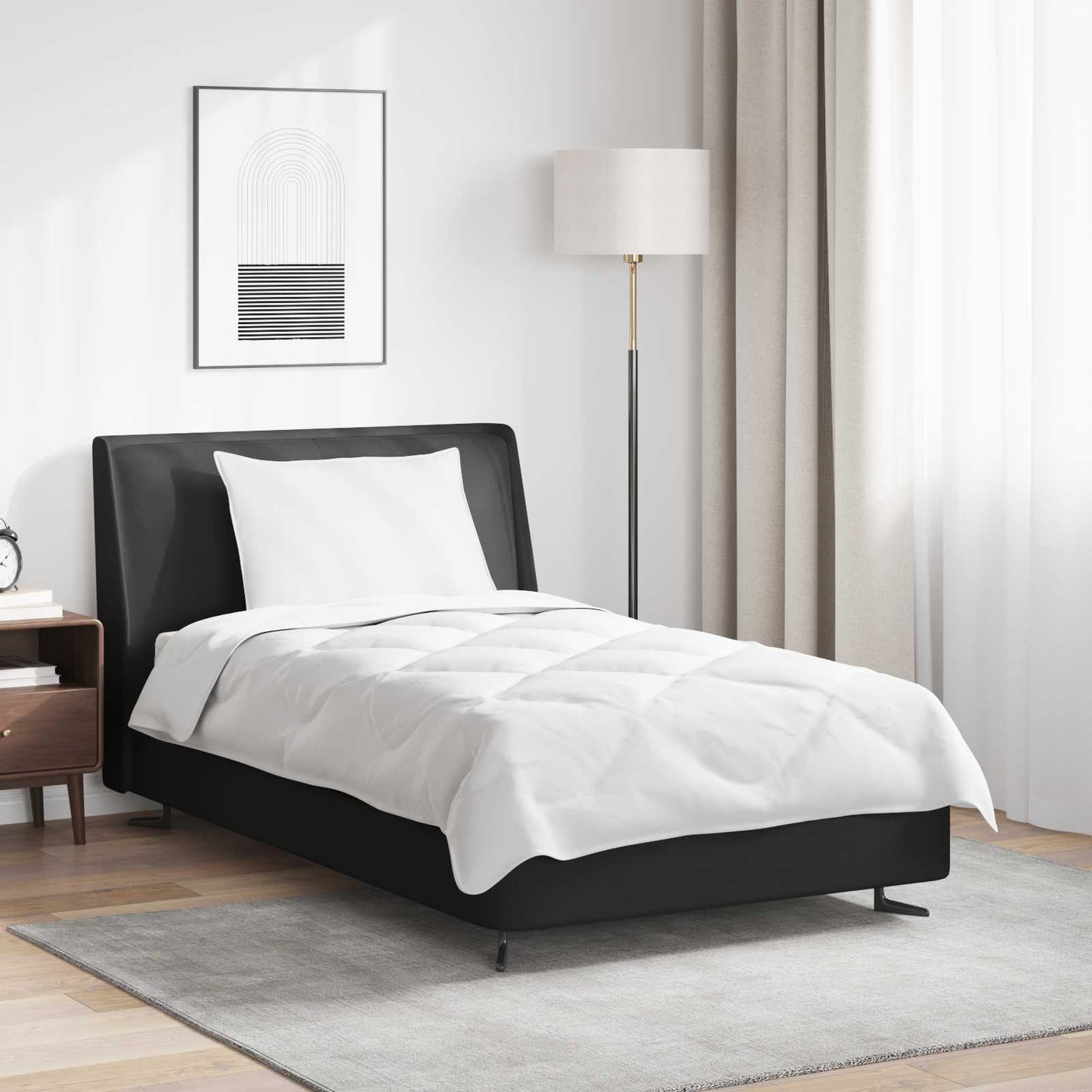 Dekbed met kussen 2 pcs Wit Microvezel is nu te koop bij PeponiXL, paradijselijk wonen!