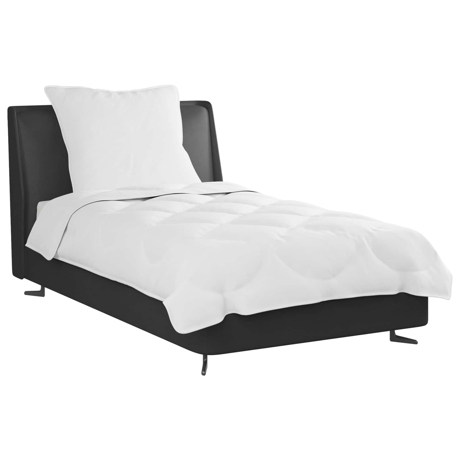 Dekbed Set met kussen 2 pcs Wit Microfibre is nu te koop bij PeponiXL, paradijselijk wonen!