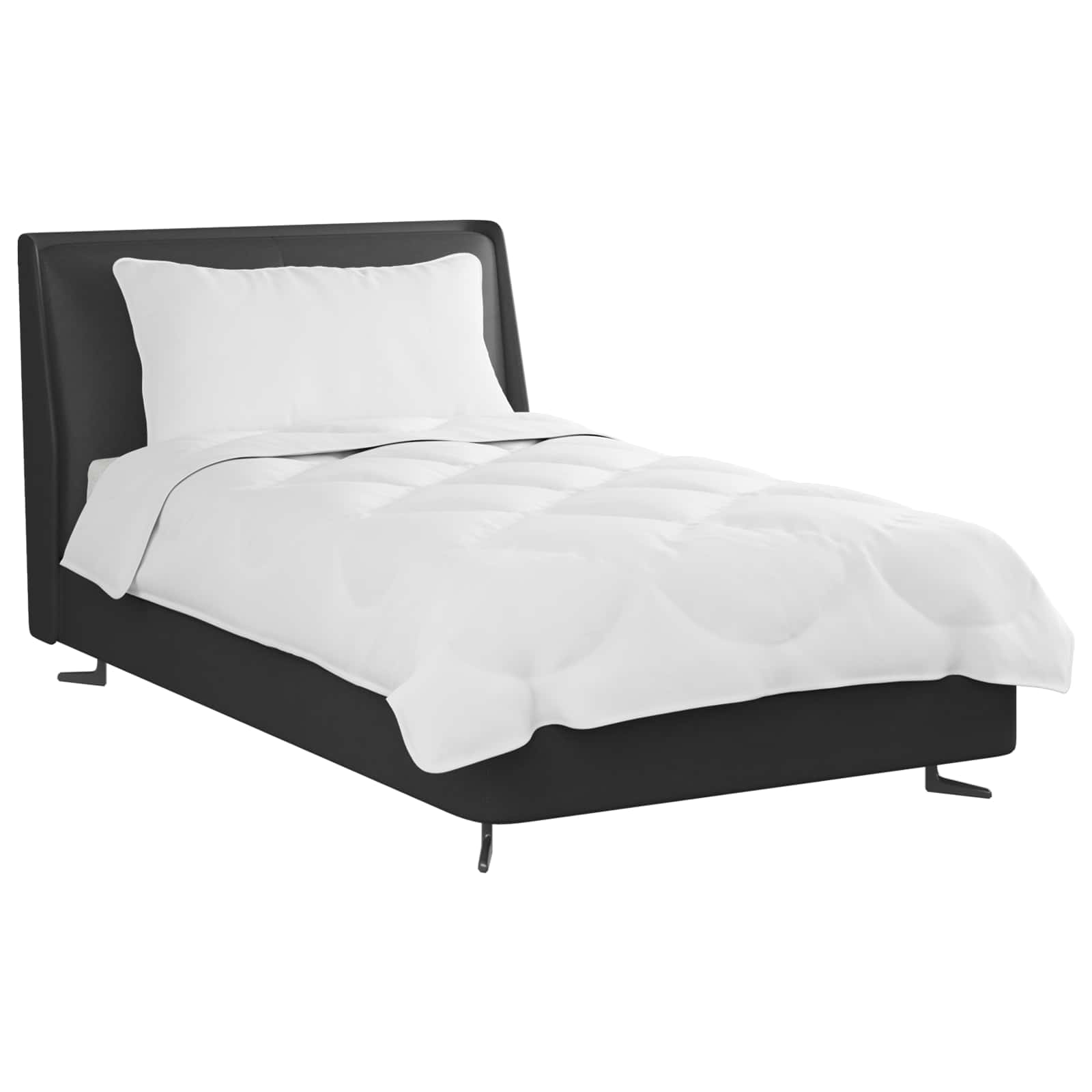 Dekbed Set met kussen 2 pcs Wit Microfibre is nu te koop bij PeponiXL, paradijselijk wonen!