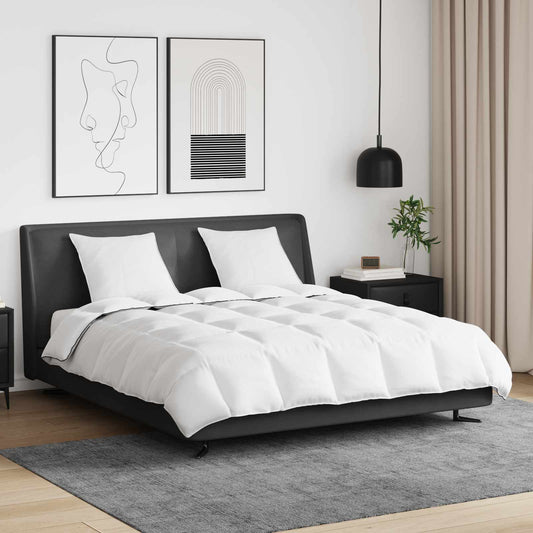 Winter Dekbed met kussen 3 pcs Wit Donsveertjes is nu te koop bij PeponiXL, paradijselijk wonen!