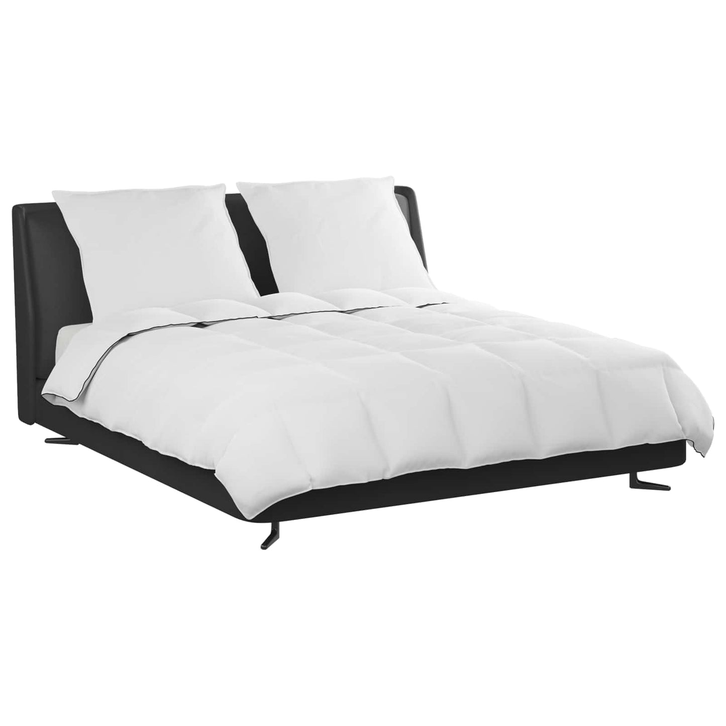 Winter Dekbed met kussen 3 pcs Wit Donsveertjes is nu te koop bij PeponiXL, paradijselijk wonen!