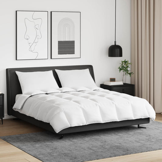 Winter Dekbed met kussen 3 pcs Wit Donsveertjes is nu te koop bij PeponiXL, paradijselijk wonen!