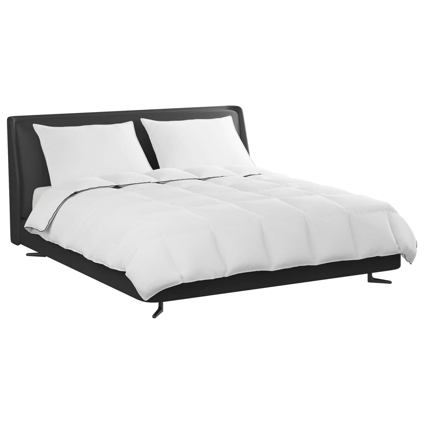 Winter Dekbed met kussen 3 pcs Wit Donsveertjes is nu te koop bij PeponiXL, paradijselijk wonen!