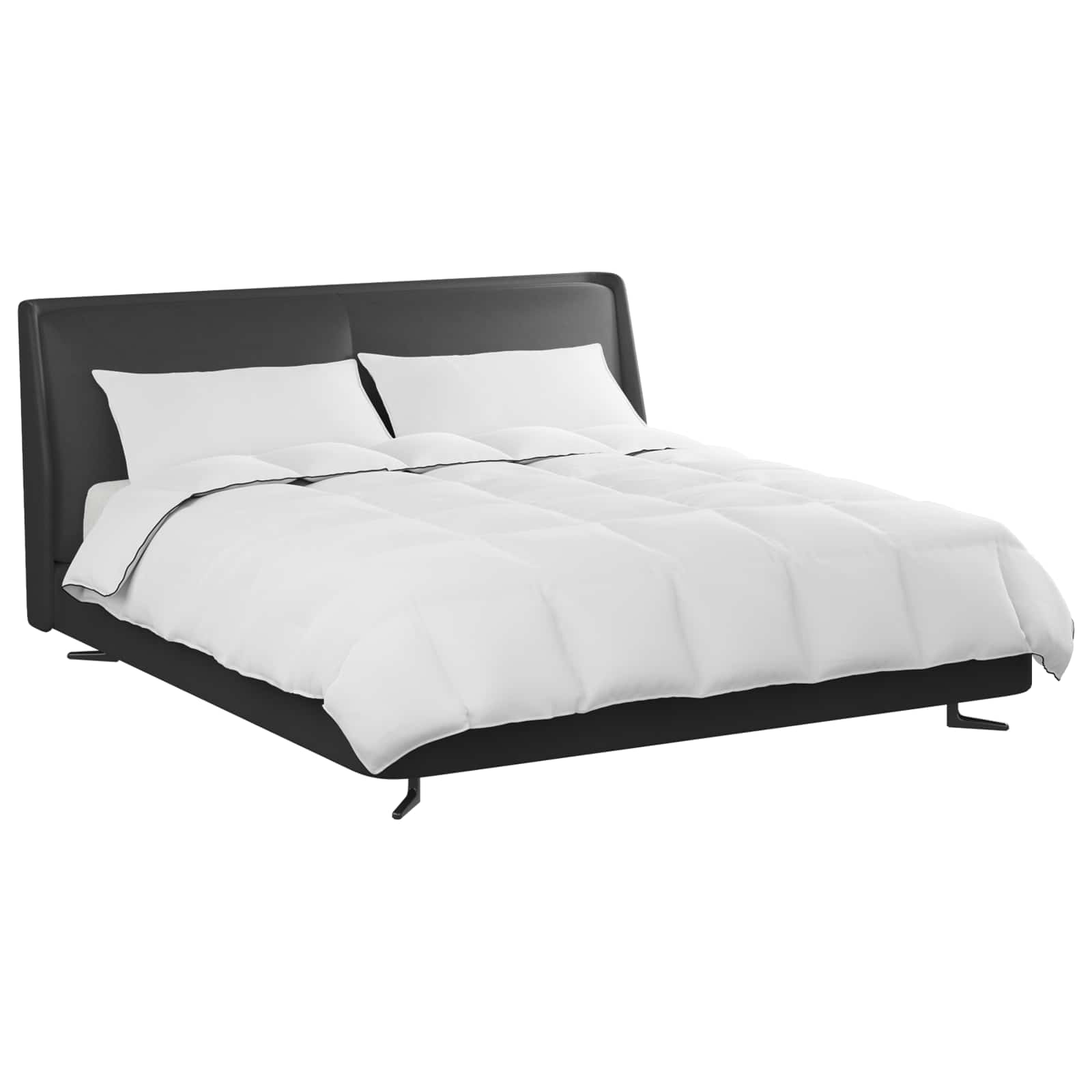 Winter Dekbed met kussen 3 pcs Wit Donsveertjes is nu te koop bij PeponiXL, paradijselijk wonen!