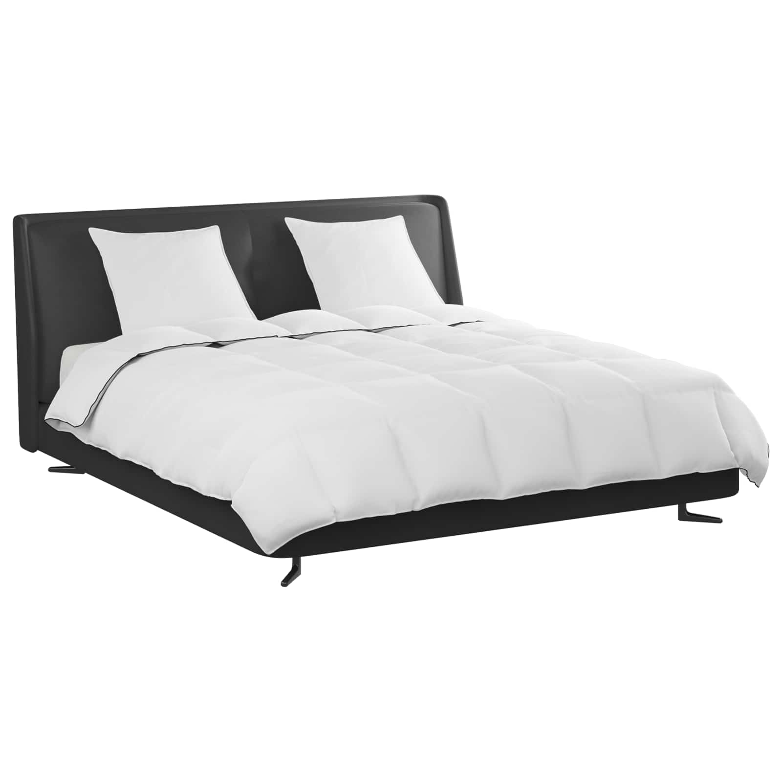 Winter Dekbed met kussen 3 pcs Wit Donsveertjes is nu te koop bij PeponiXL, paradijselijk wonen!