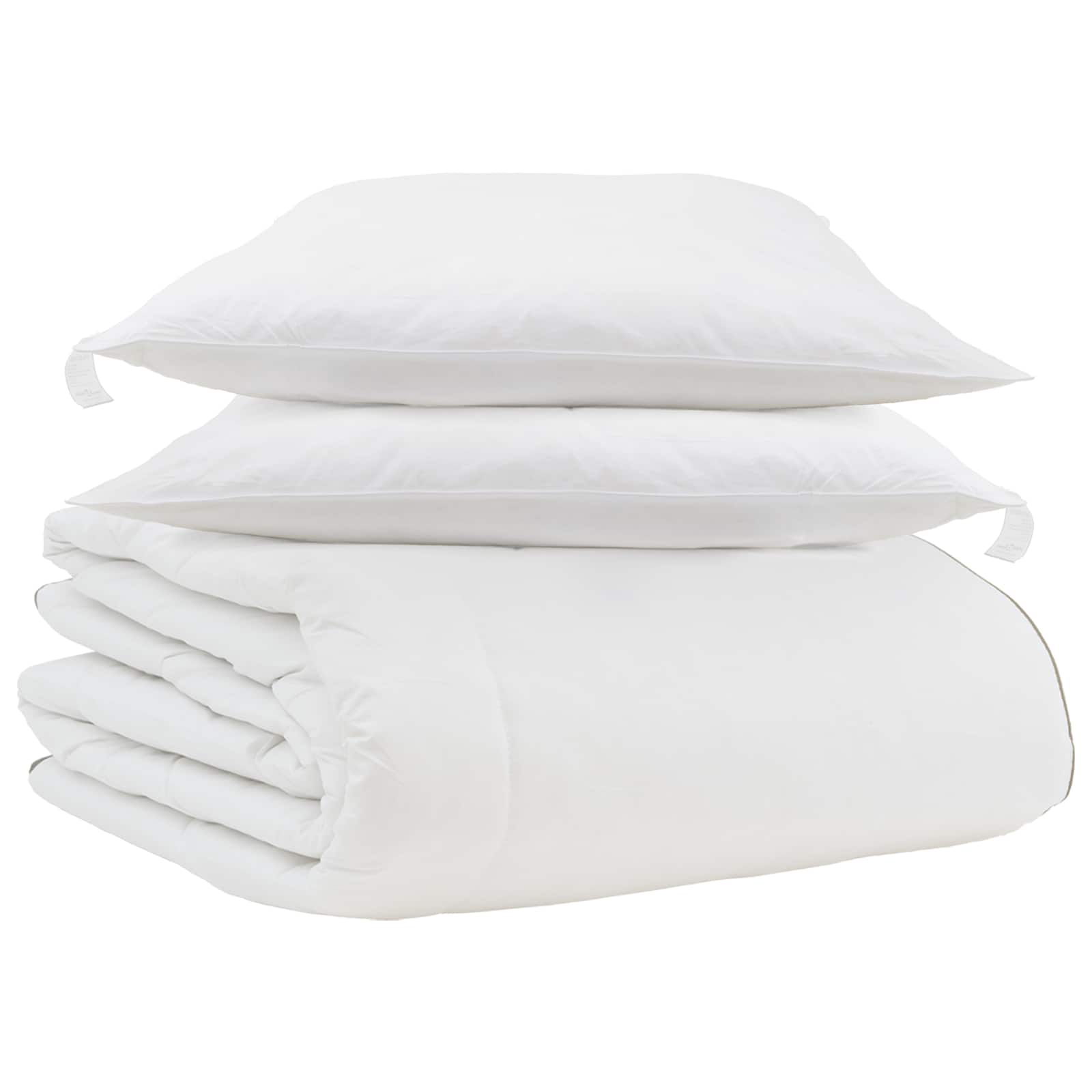 Winter Dekbed met kussen 3 pcs Wit Donsveertjes is nu te koop bij PeponiXL, paradijselijk wonen!