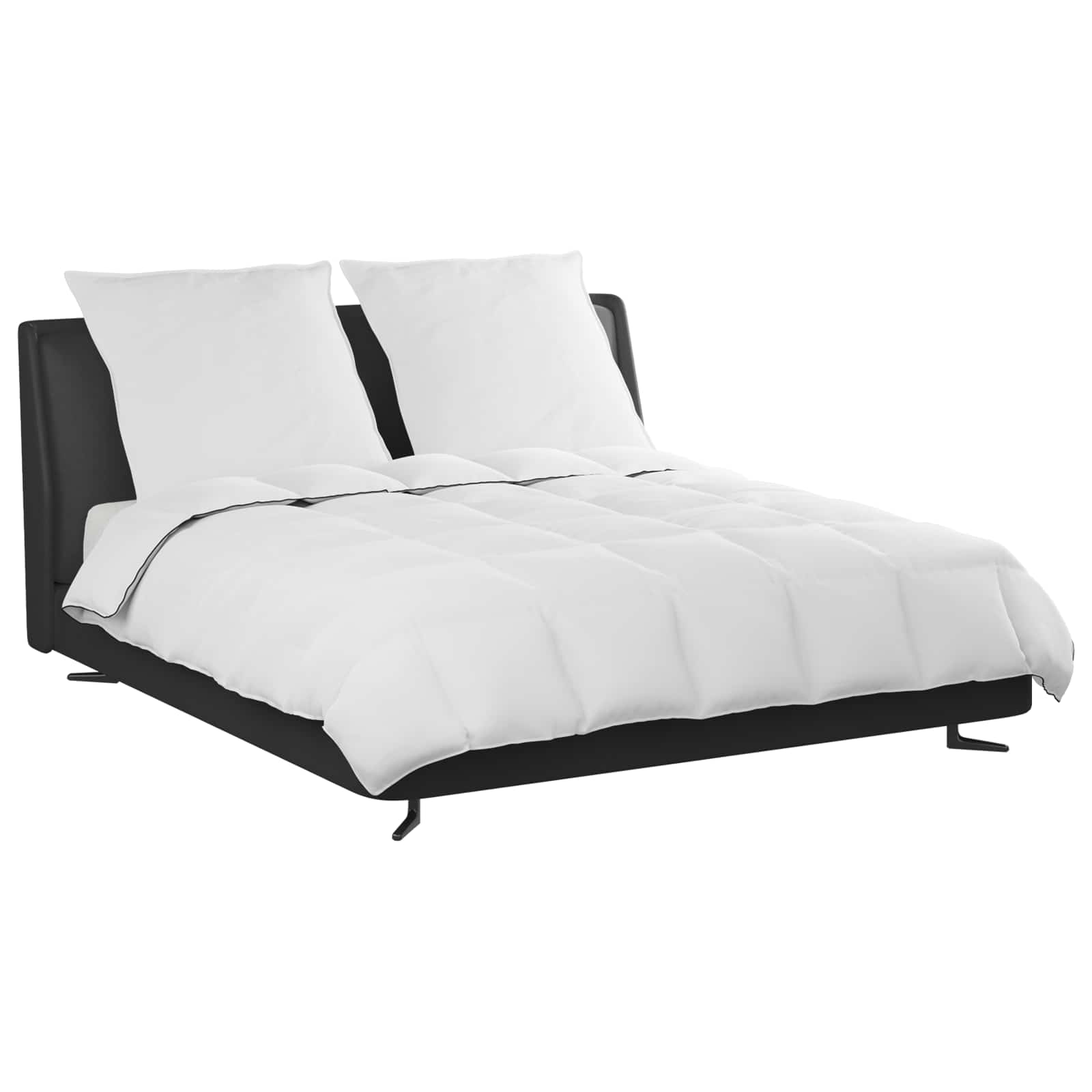 Winter Dekbed met kussen 3 pcs Wit Donsveertjes is nu te koop bij PeponiXL, paradijselijk wonen!