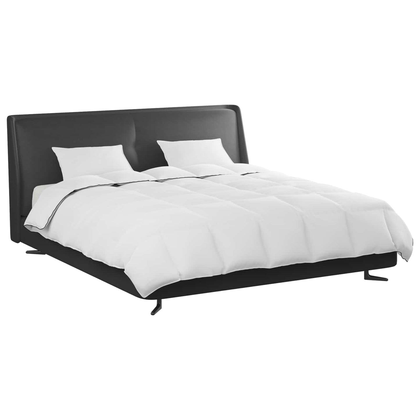 Winter Dekbed met kussen 3 pcs Wit Donsveertjes is nu te koop bij PeponiXL, paradijselijk wonen!