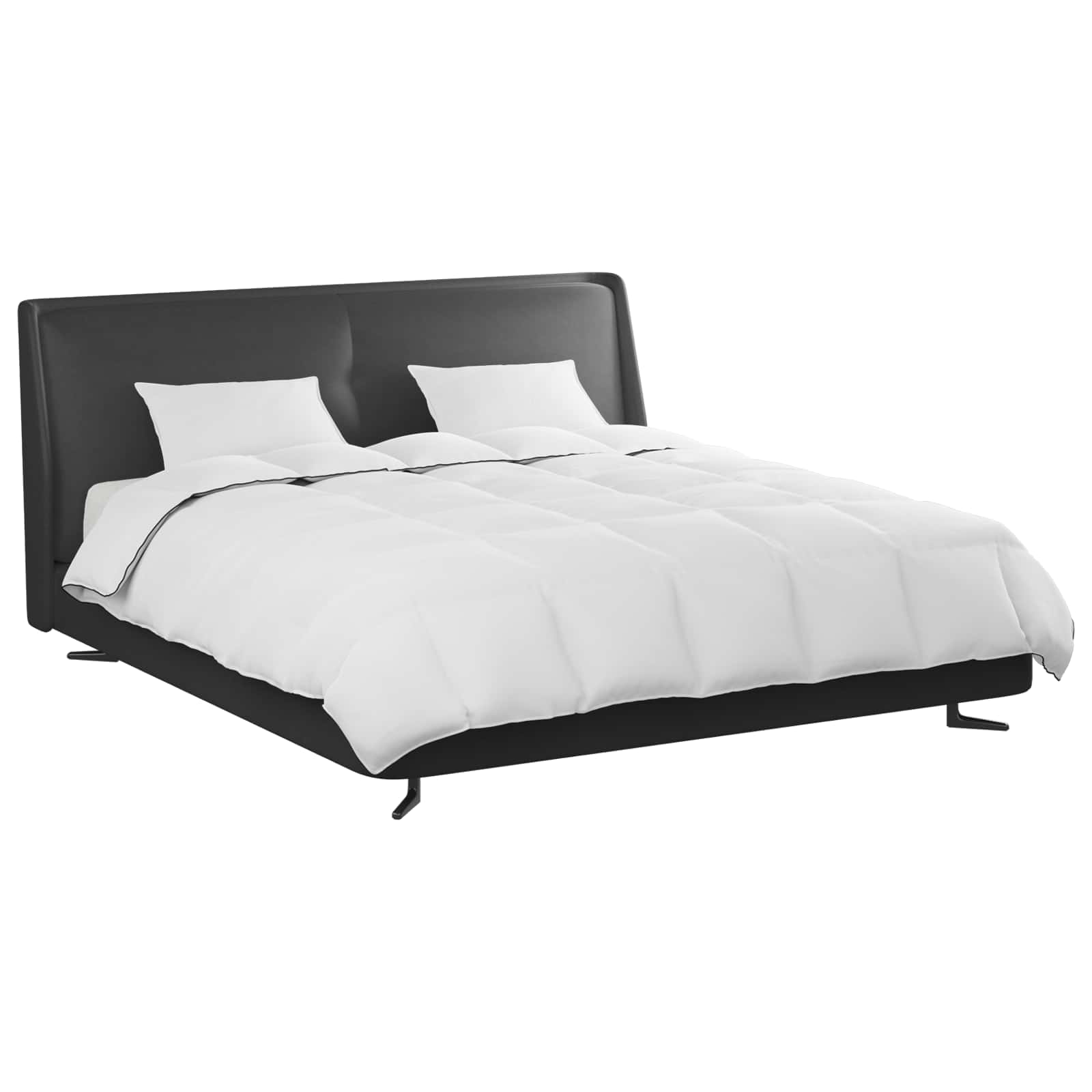 Winter Dekbed met kussen 3 pcs Wit Donsveertjes is nu te koop bij PeponiXL, paradijselijk wonen!