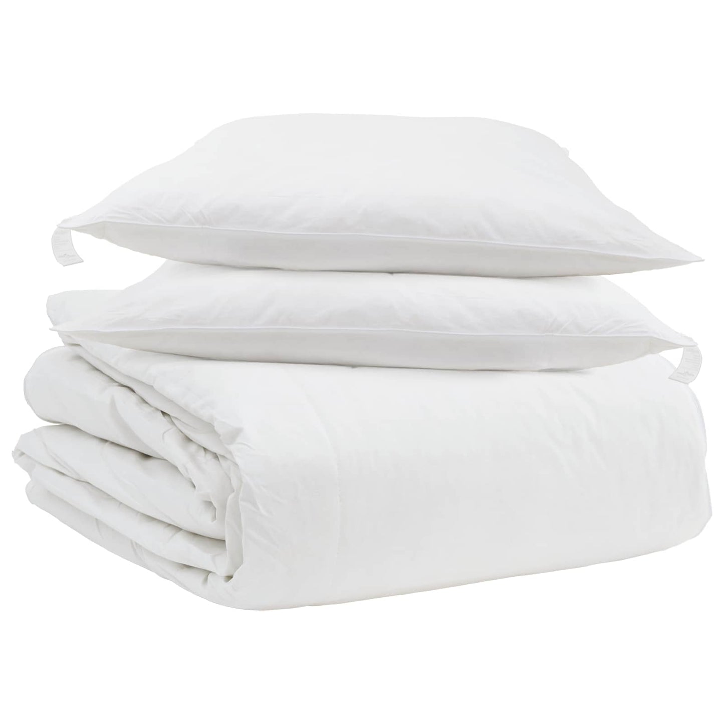 Dekbed Set met kussen 3 pcs Wit Donsveertjes is nu te koop bij PeponiXL, paradijselijk wonen!