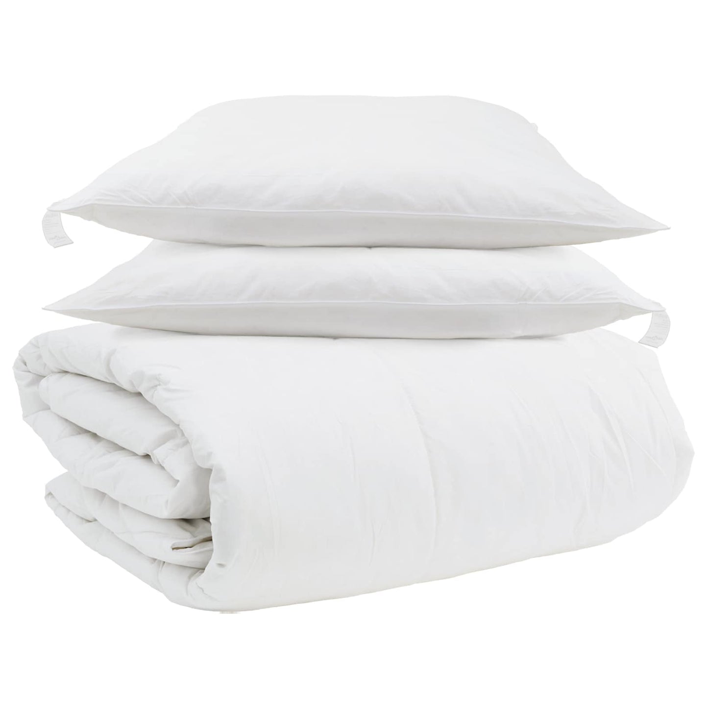 Dekbed Set met kussen 3 pcs Wit Donsveertjes is nu te koop bij PeponiXL, paradijselijk wonen!