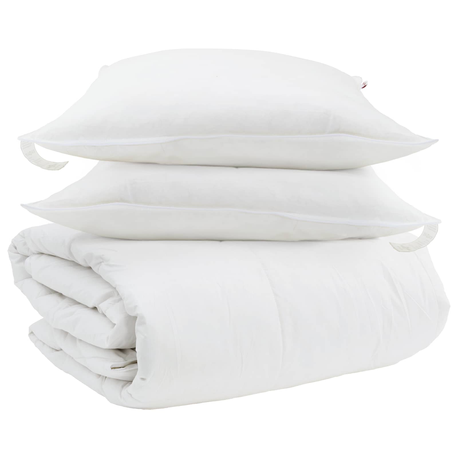 Dekbed Set met kussen 3 pcs Wit Donsveertjes is nu te koop bij PeponiXL, paradijselijk wonen!