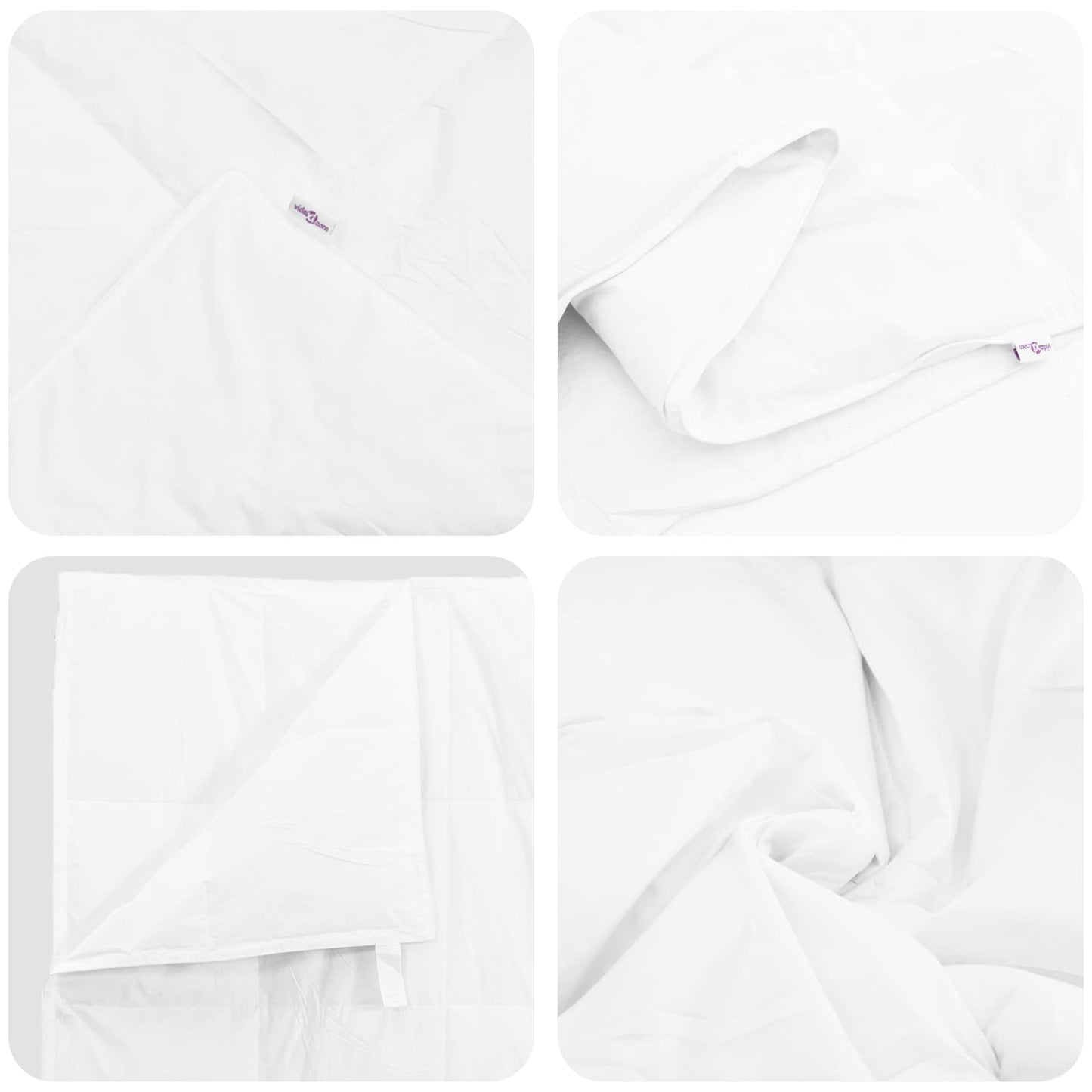 Dekbed Set met kussen 3 pcs Wit Donsveertjes is nu te koop bij PeponiXL, paradijselijk wonen!