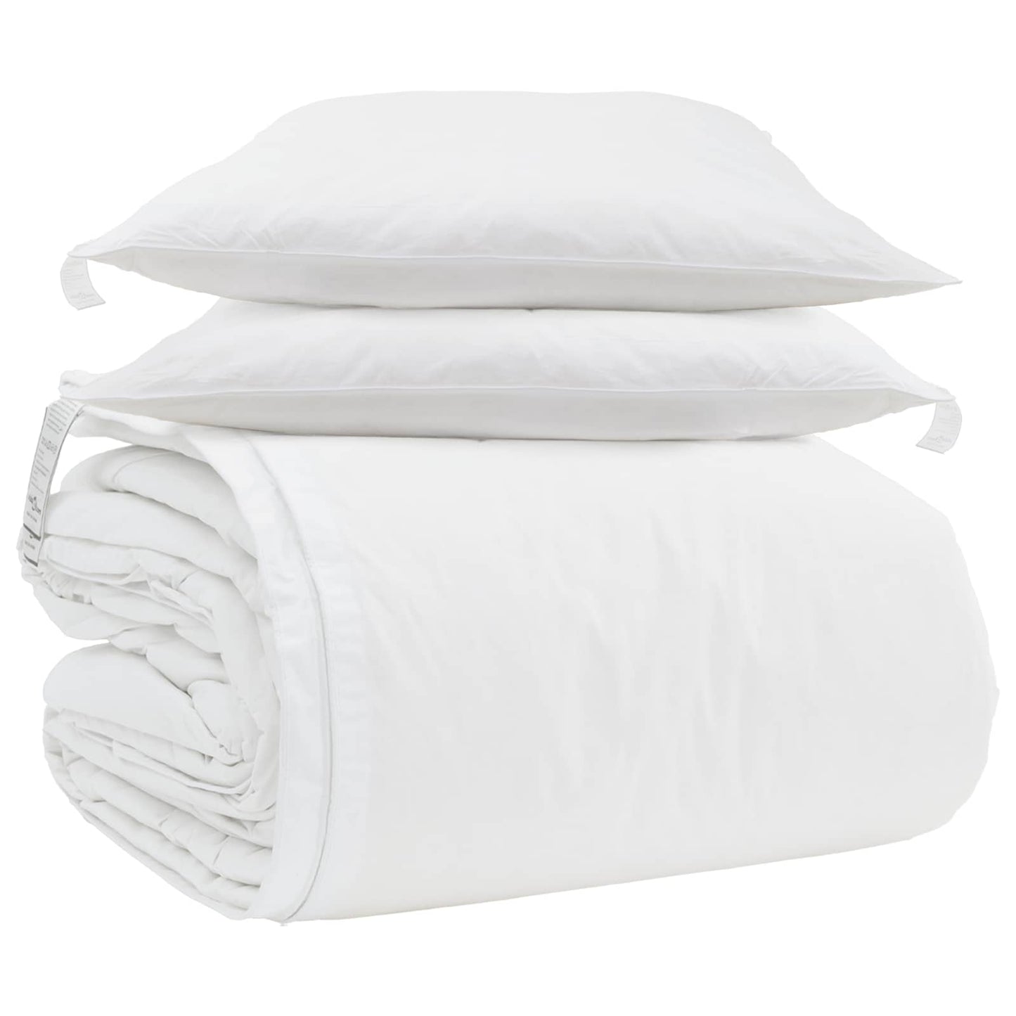 Dekbed Set met kussen 3 pcs Wit Donsveertjes is nu te koop bij PeponiXL, paradijselijk wonen!