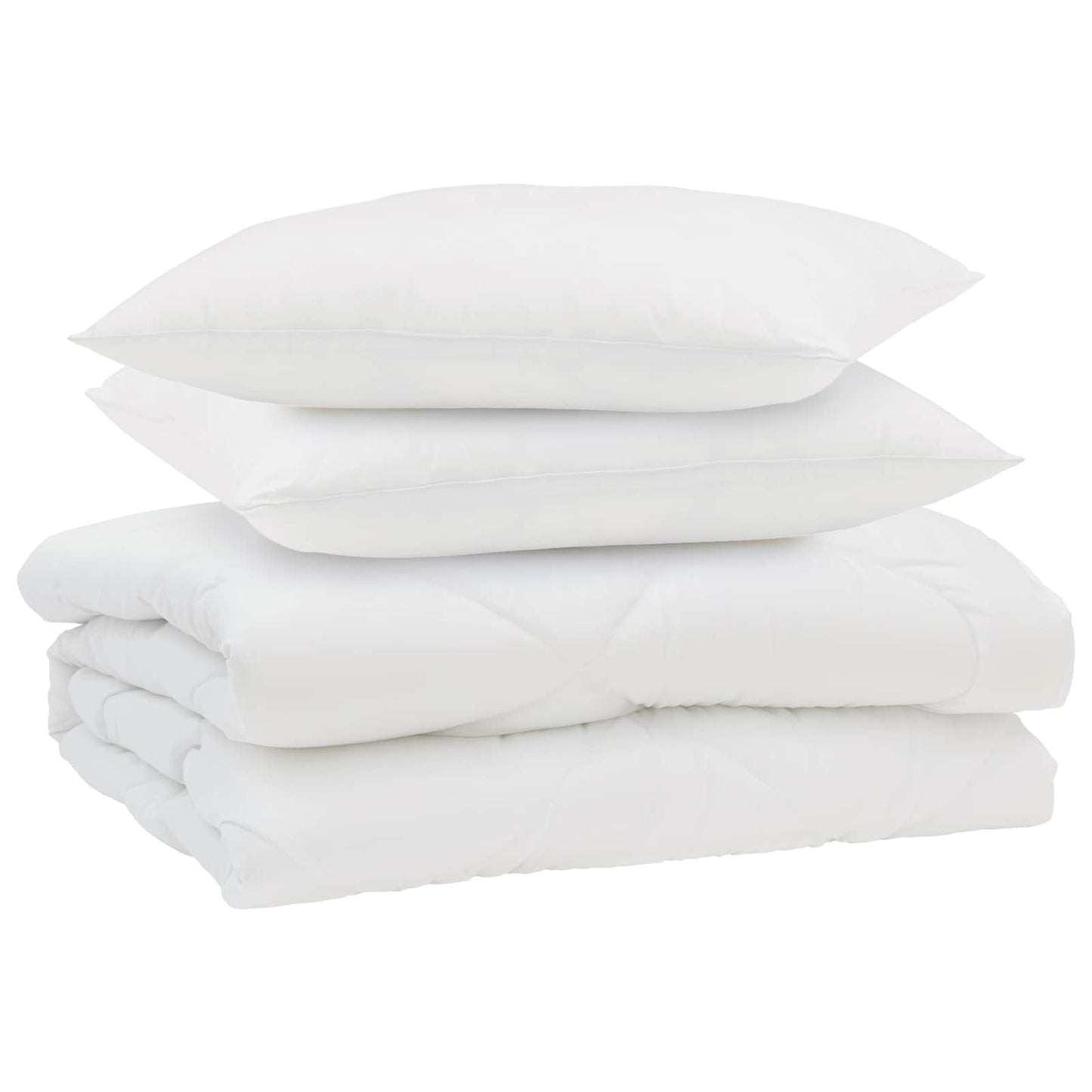 Zomer Dekbed met kussen 3 pcs Wit Microfibre is nu te koop bij PeponiXL, paradijselijk wonen!