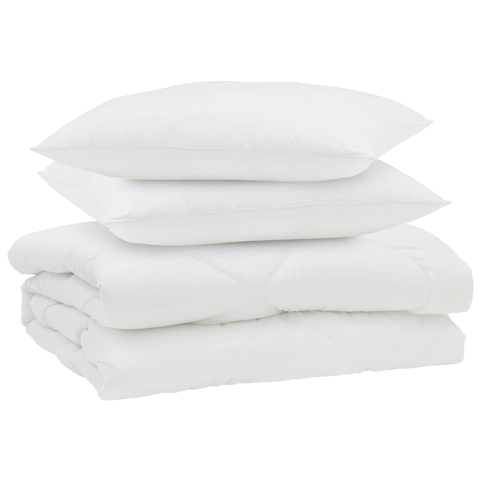 Zomer Dekbed met kussen 3 pcs Wit Microfibre is nu te koop bij PeponiXL, paradijselijk wonen!
