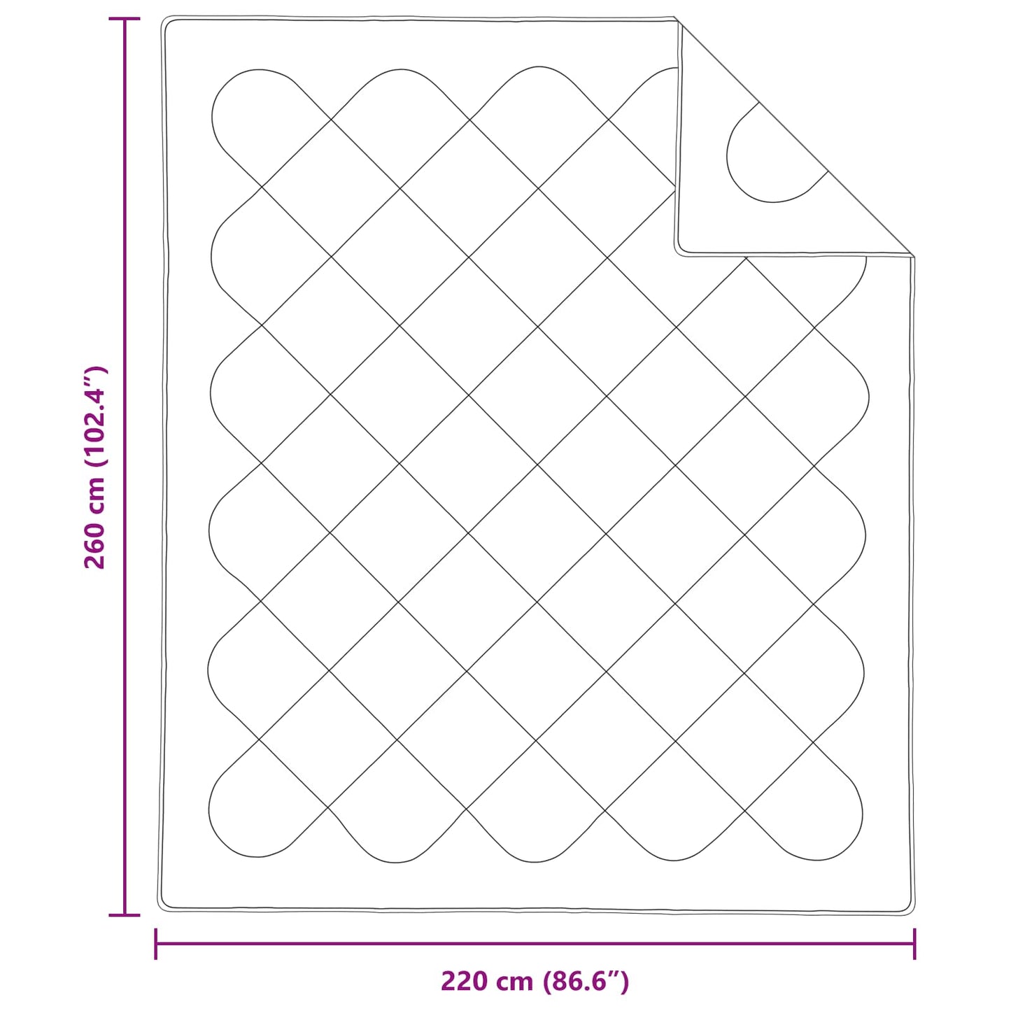 Zomer Dekbed met kussen 3 pcs Wit Microfibre is nu te koop bij PeponiXL, paradijselijk wonen!