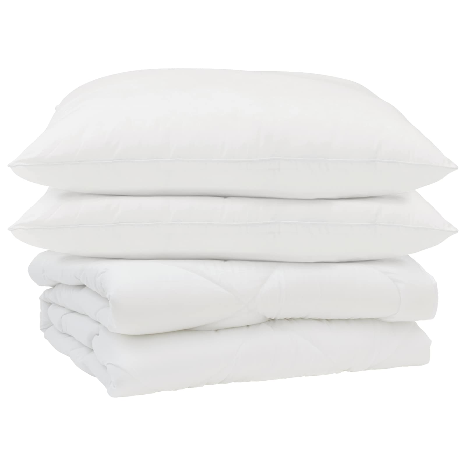 Zomer Dekbed met kussen 3 pcs Wit Microfibre is nu te koop bij PeponiXL, paradijselijk wonen!