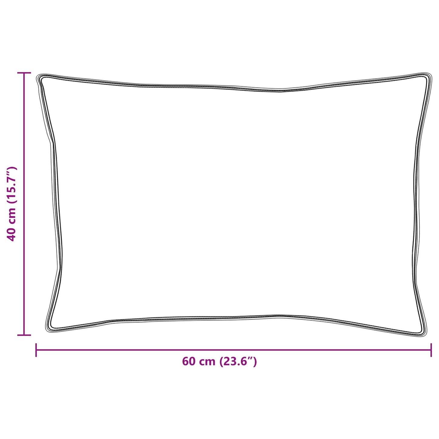 Dekbed met kussen 3 pcs Wit Microfibre