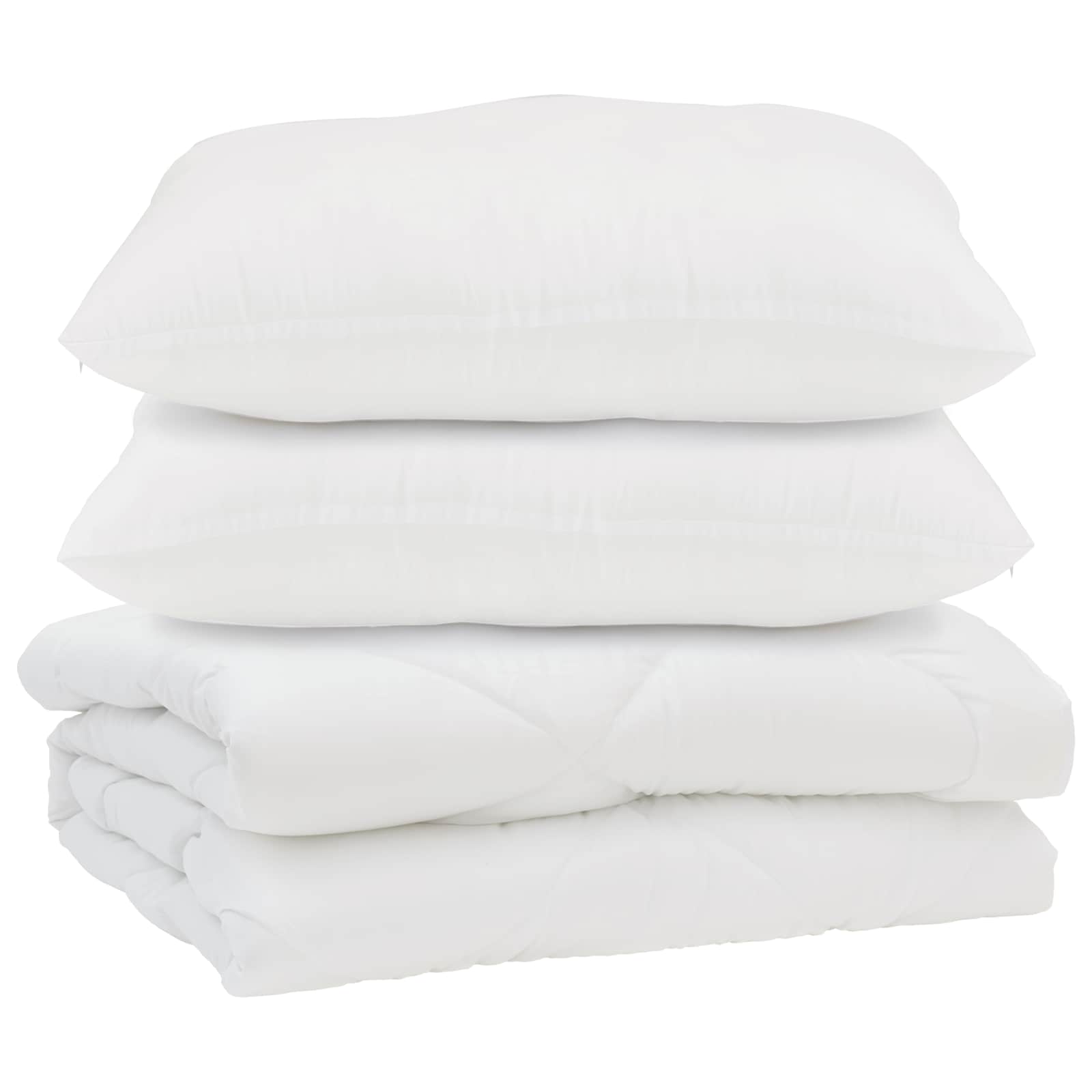 Dekbed met kussen 3 pcs Wit Microfibre is nu te koop bij PeponiXL, paradijselijk wonen!