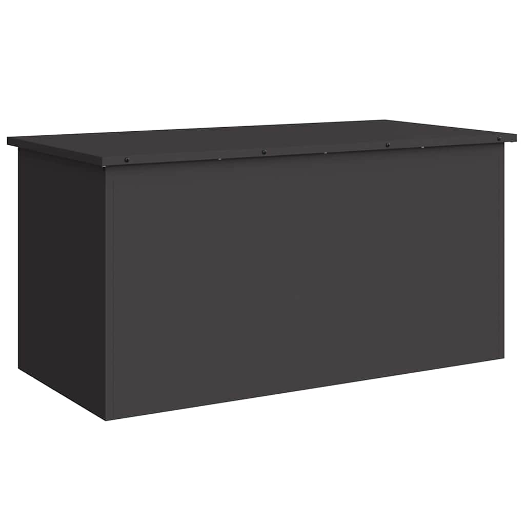 Buitenopslagdoos Zwart 100 x 50,5 x 50 cm Staal is nu te koop bij PeponiXL, paradijselijk wonen!