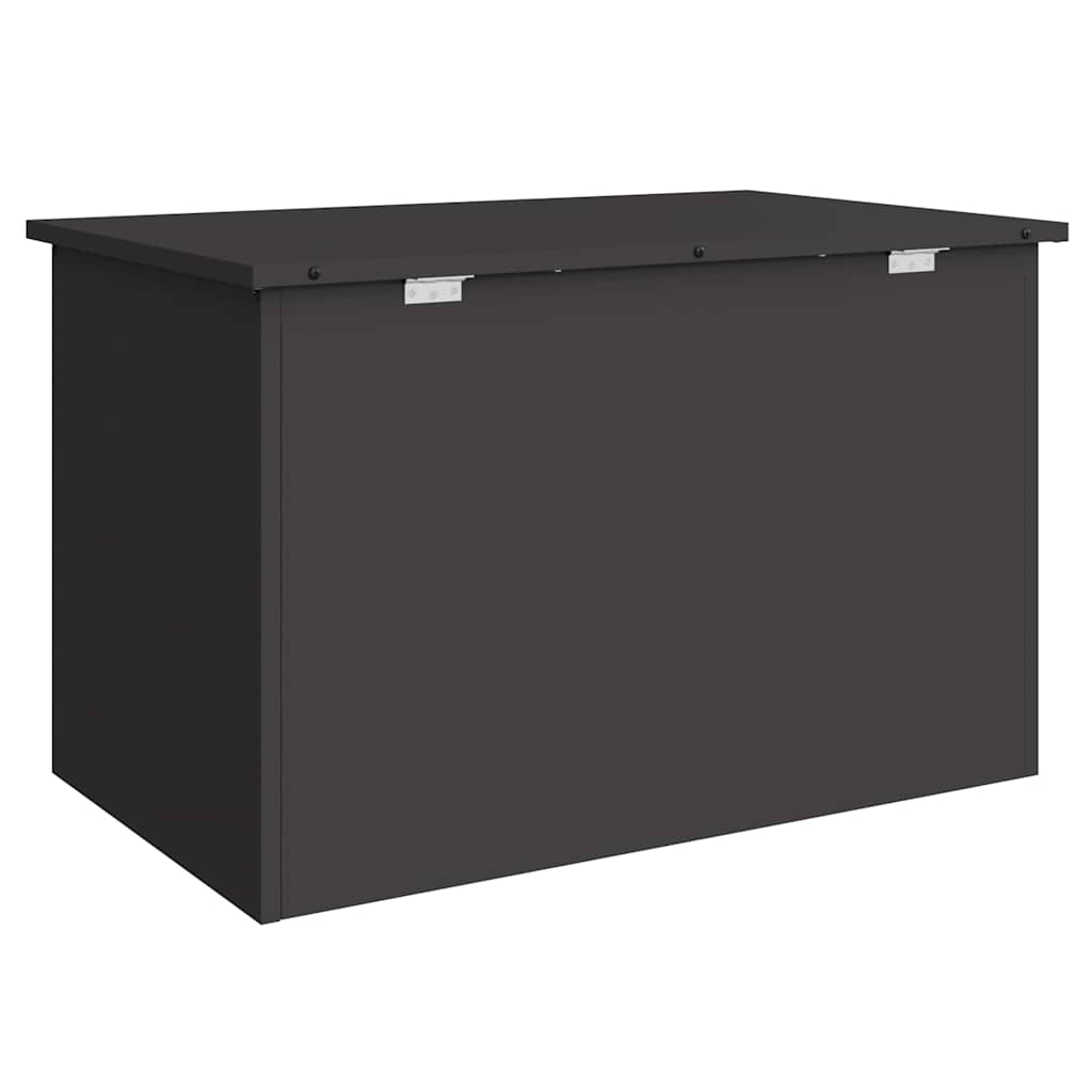 Buitenopslagdoos Zwart 80 x 50,5 x 50 cm Staal is nu te koop bij PeponiXL, paradijselijk wonen!