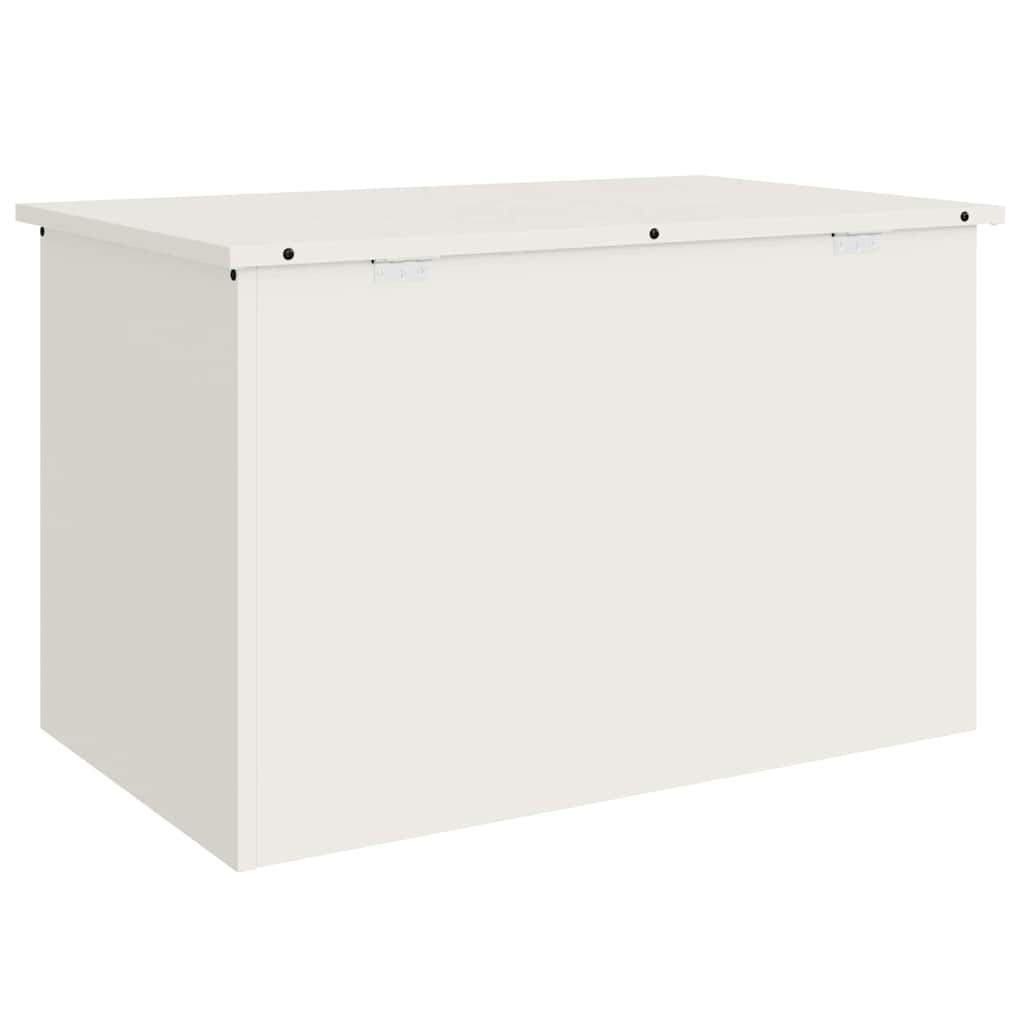 Buitenopslagdoos Wit 80 x 50,5 x 50 cm Staal is nu te koop bij PeponiXL, paradijselijk wonen!