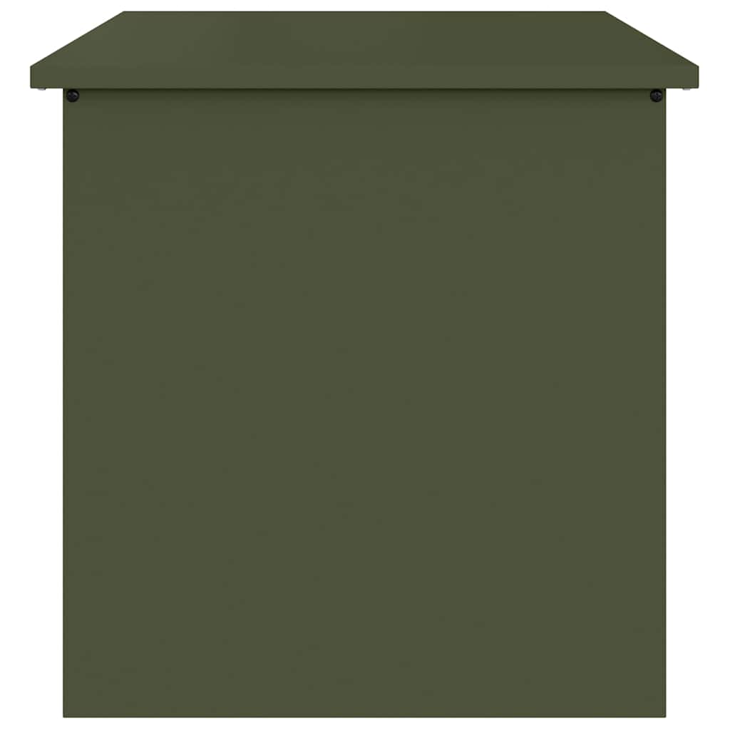 Buitenopslagdoos Olijf Groen 55 x 50,5 x 50 cm Staal