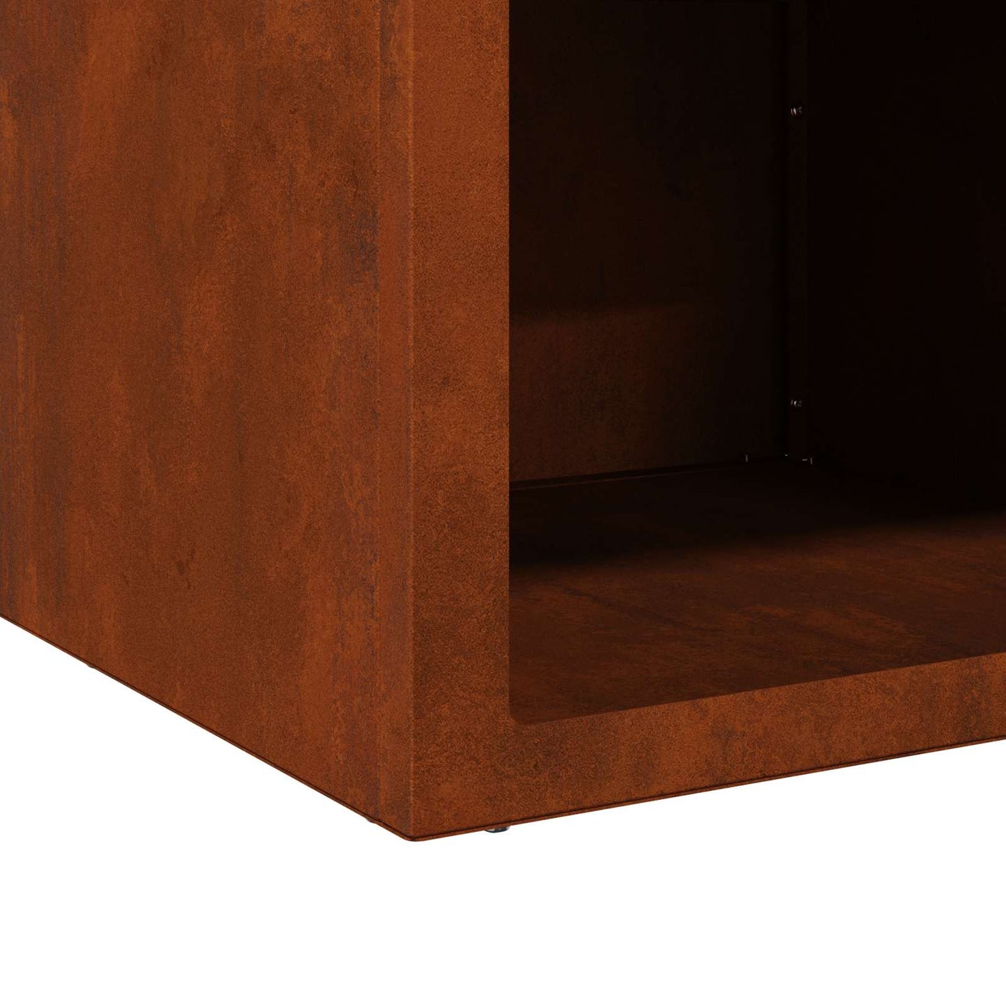 Vuurkorf Roestig 50 x 50 x 40 cm Cortenstaal is nu te koop bij PeponiXL, paradijselijk wonen!