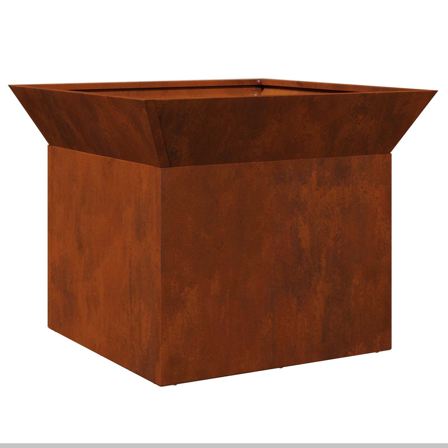 Vuurkorf Roestig 50 x 50 x 40 cm Cortenstaal is nu te koop bij PeponiXL, paradijselijk wonen!