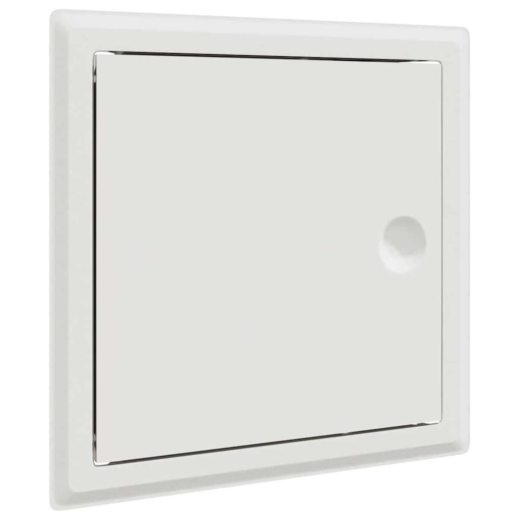 Toegangs paneel 2 pcs Wit 23 x 23 x 3 cm Staal is nu te koop bij PeponiXL, paradijselijk wonen!